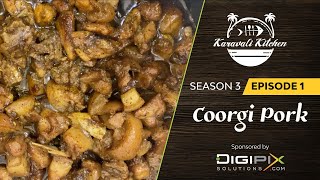 Coffee Coorgi Pork  Pandi Curry  Coorg Style  Karavali Kitchen S3 [upl. by Ruffi]