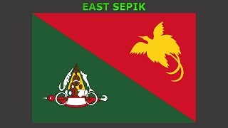 Flags of provinces of Papua New Guinea [upl. by Lerim494]