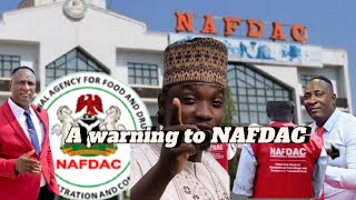 VeryDarkMan sent a serious Wrning to NAFDAC again PAPAJ [upl. by Ettenahs]