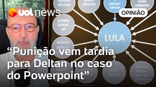 Punição a Deltan no caso do PowerPoint de Lula vem tarde diz Josias Fez prejulgamento inadequado [upl. by Nazus]