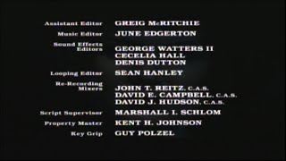 Mommie Dearest 1981 End Credits Showcase 2024 [upl. by Adidnac]