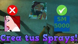 ¡Como hacer Sprays para L4D2 en 3 minutos o menos  ¡Spray animado para L4D2 y TF2  Sin VTFEdit [upl. by Ahsienot436]