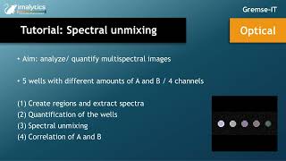 Tutorial video Optical quotSpectral unmixingquot [upl. by Enomrej882]