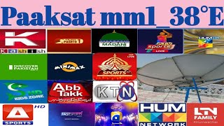 paksat 38e dish setting 2024 paksat mm1 new update paksat new update [upl. by Suiratnod994]