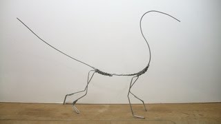 Full Dragon Sculpture Part 1 Armature wire [upl. by Tselec]