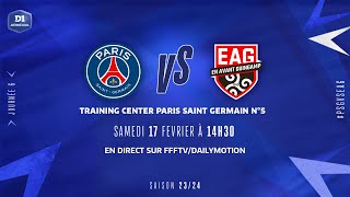 J6 I Paris SaintGermain – En Avant Guingamp 50 le résumé  D1 Arkema  FFF 20232024 [upl. by Hewe]