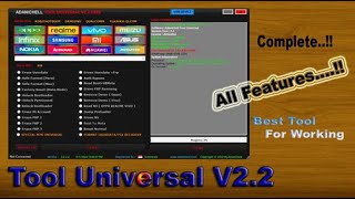 TOOL UNIVERSAL V22 FREE By ADANICHELL  Features Complete [upl. by Aisel388]