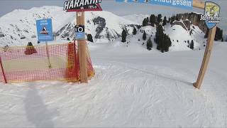 Mayrhofen Harakiri slope Austria 2018 [upl. by Aruol40]