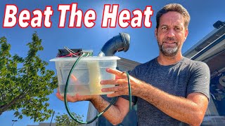 Build A Better Personal Cooler adayinalife diy air conditioner  swamp cooler [upl. by Janel647]