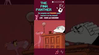 THE PINK PANTHER theme  EASY AND FINGERED PIANO TUTORIAL [upl. by Karleen983]