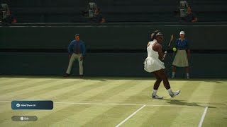 TopSpin 2K25 Serena Williams vs Naomi Osaka [upl. by Gilpin]