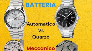 Quale è la differenza tra un orologio automatico e al quarzoQuale scegliere [upl. by Hirz]