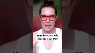 Your emotions will increase your pain highperformancemindset [upl. by Simmie]