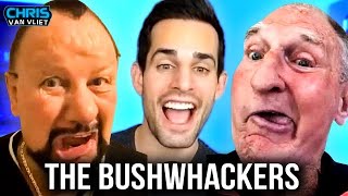 The Bushwhackers on wanting to turn heel licking faces WWE Hall of Fame Royal Rumble elimination [upl. by Aihsoem]