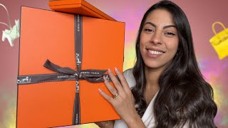 UNBOXING QUOTA BAG HERMÈS  Le sac signature de rêve 🥹 [upl. by Prosser]