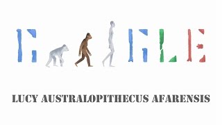 Australopithecus Afarensis 🐒 Lucy 📆 24 November 2015 Google Doodle [upl. by Gnilrad]