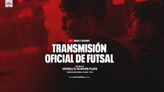 EN VIVO Newell’s vs River  Futsal AFA [upl. by Ahsinid]