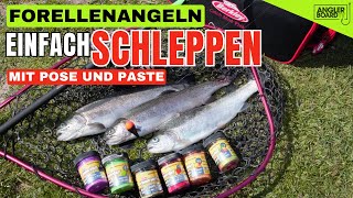 Forellenangeln Schleppen mit Pose und Paste  Teig richtig formen  Catch More Fish [upl. by Nnahgem723]