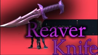 Reaver Knife Showcase Valorant Closed Beta [upl. by Alemak818]