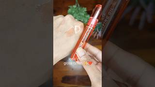 Best lip oil  Lamel All in One lip tinted plumping oil lipoil gloss lipgloss [upl. by Wilma]