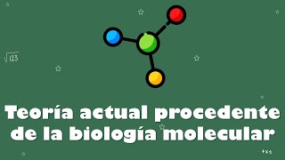 ⭐Teoría actual procedente de la biología molecular 📗 aulamedia Historia [upl. by Healey]