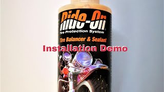 Ride On Tire sealant and balancer install [upl. by Tloh]