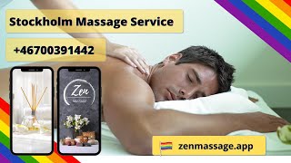 Zen Massage  Relaxing Gay friendly Massage place in Stockholm [upl. by Eekram]