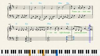 Willow — Transparent Soul Piano Sheet Music [upl. by Sascha764]