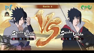 Sasuke Rinne Sharingan vs Sasuke Taka  Naruto Storm Connections [upl. by Lilaj]