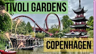 Tivoli Gardens Tour  Copenhagen Denmark [upl. by Wein]