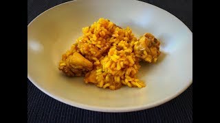 Arroz con pollo al curry [upl. by Nahta]