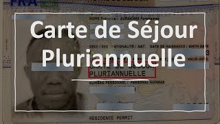 Comment avoir le titre de séjour pluriannuelle de 4 ans en France [upl. by Nosmirc869]