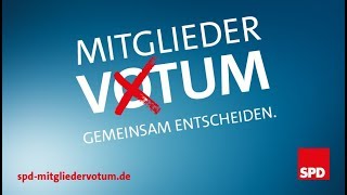 Gemeinsam entscheiden  Wie funktioniert das Mitgliedervotum [upl. by Radnaskela]