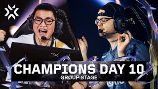 PRX vs EDG  VALORANT Champions Seoul  Group Stage Day 10 [upl. by Akehsay577]