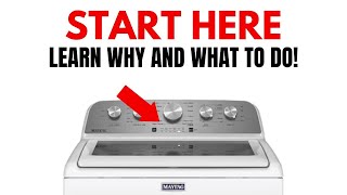 Maytag washer reset Easy Step By Step Guide [upl. by Kcirdet626]