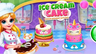 Ice Cream Song I Ice cream cake song I Nursery rhymes for babies kids songs [upl. by Sharleen]