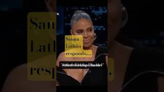 People say Sanaa Lathan looks like Ashanti She responds… youtubeshorts ashanti tvshow [upl. by Annal77]