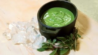 Pea Puree Recipe  Delicious Vegan Puree Made With Fresh Peas [upl. by Barcus]