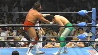 Mitsuharu Misawa vs quotDr Deathquot Steve Williams in AJPW 19940728 part 2 [upl. by Oznohpla873]