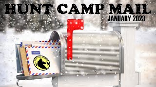 HUNT CAMP MAIL January 2023 [upl. by Jesselyn432]