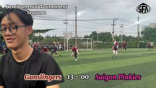 DEVELOPMENTAL TOURNAMENT SEASON 2  FINAL  SG Pinkies vs Gunslingers  04082024 [upl. by Quigley]