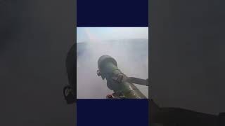 Ukrainian forces shoot down Russian plane with missile launcher near Bakhmut [upl. by Maletta]