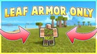 INSANE LEAF ARMOR CHALLENGE IN BOOGA BOOGA IMPOSSIBLE [upl. by Akienat]