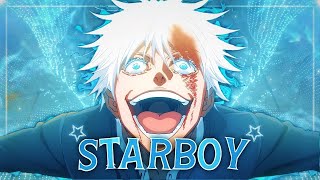 GOJO  StarBoy💫EditAMV Quick  edit fypシ viral anime gojo starboy jjk jujutsukaisen toji [upl. by Katharyn]