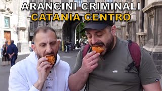 Arancini criminali CATANIA CENTRO [upl. by Teiluj]