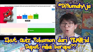 Ikutan Quiz Pokemon dari PKMNID Ayo Ikut Jawab Juga  Pokemon Indonesia [upl. by Jeremias]