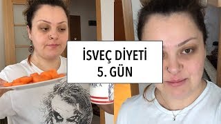 VLOG  İsveç Diyeti 5 Gün Bu sefer kısa vlog haberim var [upl. by Sabella248]