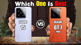 XIAOMI 15 vs REALME GT 7 PRO [upl. by Zampardi809]