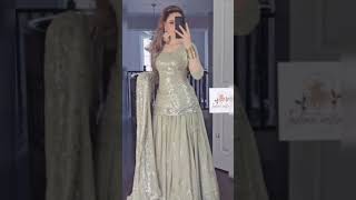 Beautiful gharara style for girls youtubeshorts ytshorts trend [upl. by Tallula]