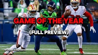 Game of the YEAR Seahawks vs 49ers Thursday Night Football Preview [upl. by Klinger951]